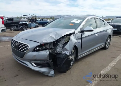 2016 Hyundai Sonata Hybrid Limited z USA, uszkodzony, nr VIN KMHE34L17GA010307